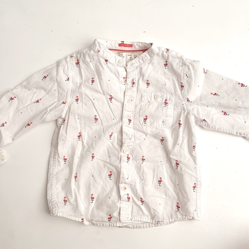 Zara baby boy button up